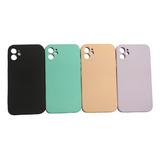 Carcasa Para iPhone 11 Silicona Liquida Protector Camara