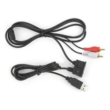 Cable De Extensión Usb Aux Estéreo Hembra A 2 Rca De 3,5 Mm