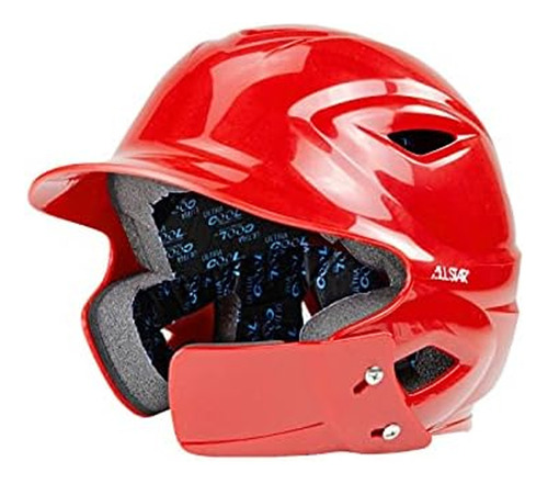 Casco Beisbol All Star S7 Con Protector Rojo 6 1/2 - 7 1/2