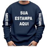 Blusa De Frio Moletom Pernonalize Seu Logo Uniforme Empresa 