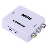 Caja Convertidora De Video Tm De Hdmi A Rca 720p/1080p