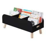 Estante Porta Livros Infantil De Chão - C/ Pé Palito - 80cm