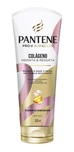 Condicionador Pantene Colágeno Hidrata E Resgata 250ml