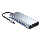 Tipo C Adaptador Usb C A Hdmi Vga, Ethernet Para Macbook Air