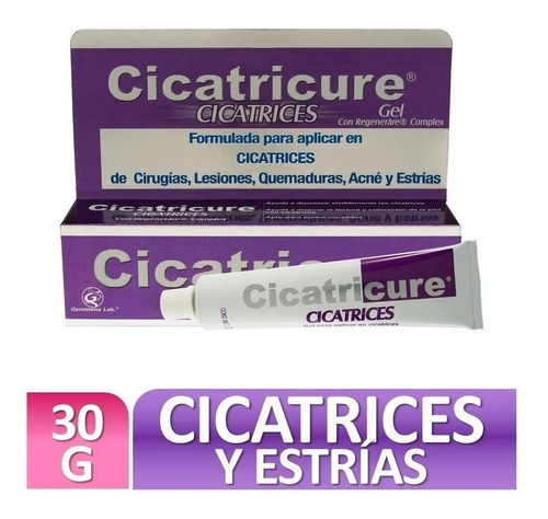 Elimina Estrías Y Cicatrices Cicatricure Gel X 30 Gramos