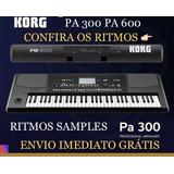 Samples Korg Pa300 Pa600 - Acessórios Musicais