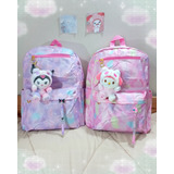 Mochila Escolar Sanrio Cinnamoroll Kuromi Kawaii + Regalos