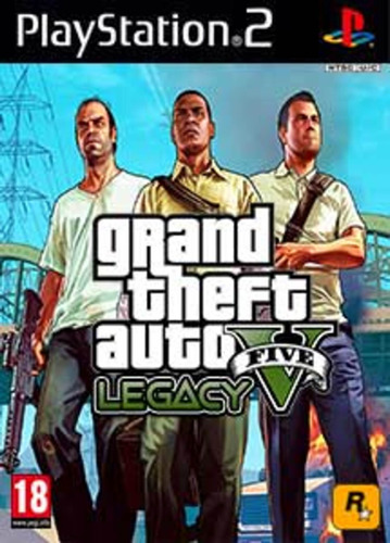Gta V Grand Theft Auto 5 | Ps2 | Fisico En Dvd