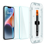 Vidrio Glass Spigen Ez Fit Para iPhone 13 Pro Max 2 Unidades