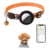 Collar Perros Pequeños Reflectante Con Porta Airtag Localiza