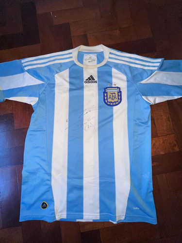 Camiseta Seleccion Argentina Firmada Por D.maradona