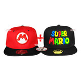 2 Gorra Mario Bros + Luigi Gamers Nintendo Sudadera Juguete