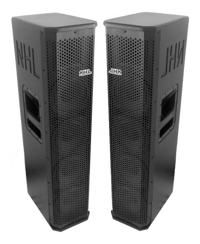 Caixa Line Array Vertical Ativa Passiva 4x6 1200w Driver Ti