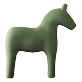 Estatueta De Cavalo De Madeira Com Ornamento Animal, Mão Rob