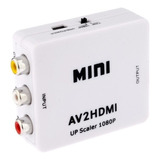 Conversor Adaptador Av-rca A Hdmi Analogico A Digital Lanus