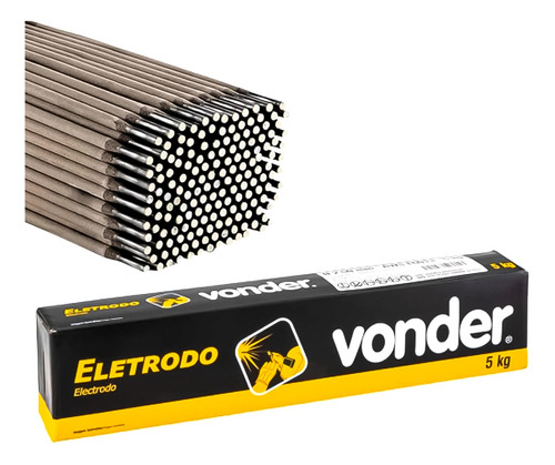 Eletrodo 6013 2.5mm Solda Eletrica 5kg Serralheiro Oferta