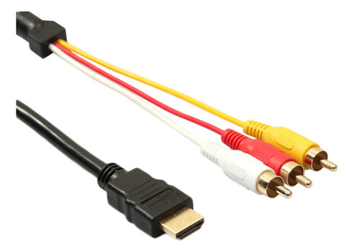 Cable Hdmi A Rca, 1080p, Hdmi Macho A 3rca, Video & Audio Av