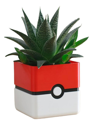 Vaso Para Plantas Suculentas Estilo Pokebola