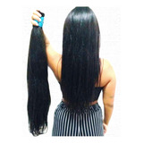 Cabelo Humano Liso Levemente Ondulado75/80 Cm 50 Gr.