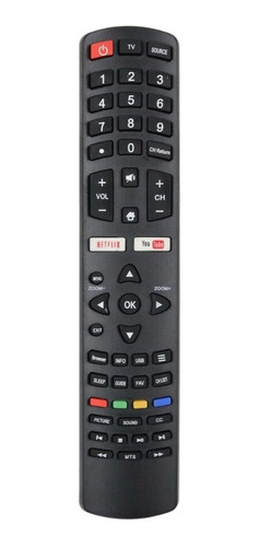 Control Compatible Con Pioneer Rc311s Smart Tv Led Netflix