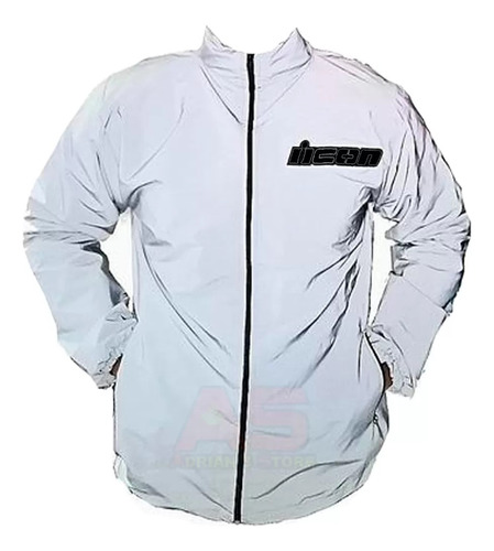 Chaqueta Doble Faz Reflectiva E Impermeable - As