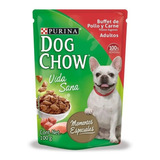 Alimento P/ Perro Dow Chow Pollo/ Carne 20 Sobres 100 Gr