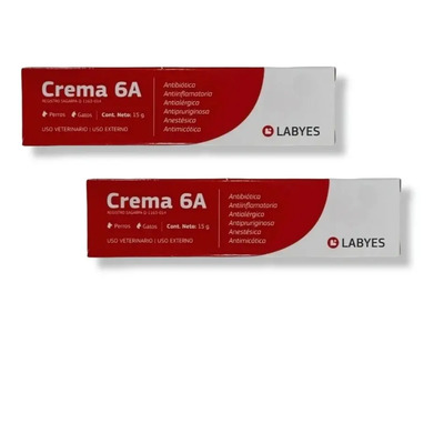Kit De 2 Crema 6a Antialérgica Ciatrizante Perro Gato | Envío gratis