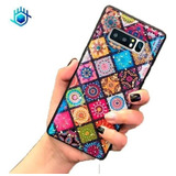 Funda Huawei Mandala Rombos Dama Mujer Arte Dibujo Hombre