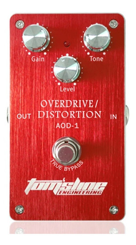 Pedal De Efectos Tomsline Mod. Aod-1 Overdrive