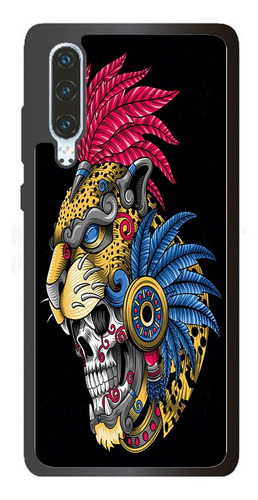 Funda P30 Lite P40 P30 Pro Calavera Guerrero Jaguar