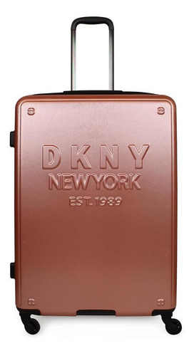 Maleta Donna Karan New Yorker L 23 Kg Rosada Dkny