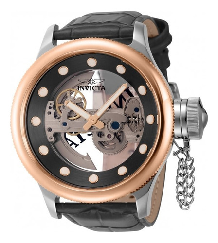 Relogio Masculino Invicta Russian Diver Automatico Skeleton