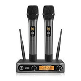 Micrófono Inalámbrico Uhf, Tonor Doble Micrófono Profesional