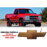 Emblema Parrilla Chevrolet Cheyenne Silverado 1991-1998