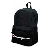 Mochila Clasica Champion Manuscript  Negro Para Hombre