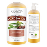 Velona Aceite De Jojoba - 32 Onzas (con Bomba) | 100% Puro .