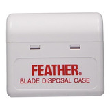 Feather  caja Para Cuchillas Usadas