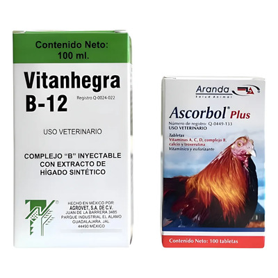 Vitanhegra 100ml + Ascorbol Pluss 100 Tabletas | Envío gratis