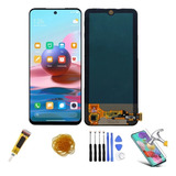 Frontal Touch Lcd Para Redmi Note 10 4g 10s Amoled + Kit