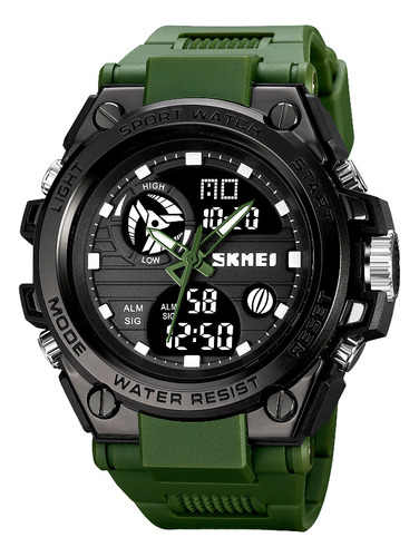 Reloj Hombre Skmei 2031 Digital Alarma Fecha Cronometro