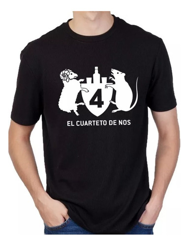 El Cuarteto De Nos Playera Rock