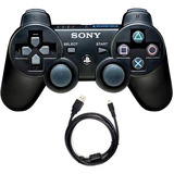 Controle Ps3 Joystick Sem Fio Sony Original Sem Carregador.