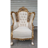 Sillon Luis Xv,salas,muebles,vintage, Moderno Y Elegante 