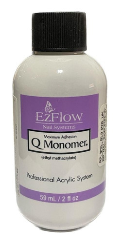 Monomero Ezflow Liquido Para Uñas Acrilicas Esculpidas 59ml