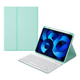 Funda Con Teclado Para iPad 9ª, 8ª Generación, 7ª Generación