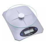 Bascula Digital Electronica De Cocina Con Plato Cristal 5kg