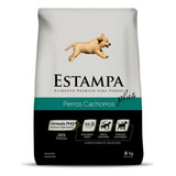 Alimento Estampa Plus Cachorro 8kg + Golosinas 