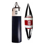 Kit Boxeo Bolsa De 1.30mts + Cielo Tierra Pvc 2 Tensores