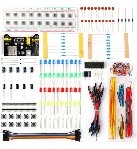 Kit Componentes Electronicos Para Arduino, Raspberry Pi