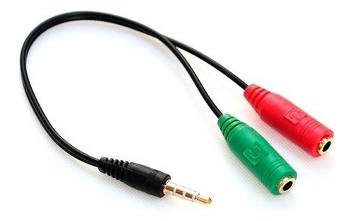 Cable Adaptador Rcf-008 3,5 4p Micro Y Auricular Musicapilar